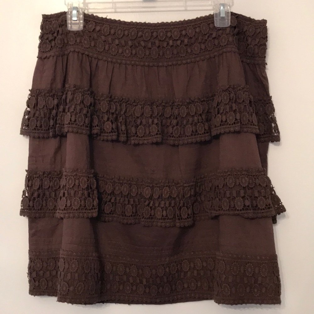 ETCETERA | Boho Skirt | Crocheted Layers